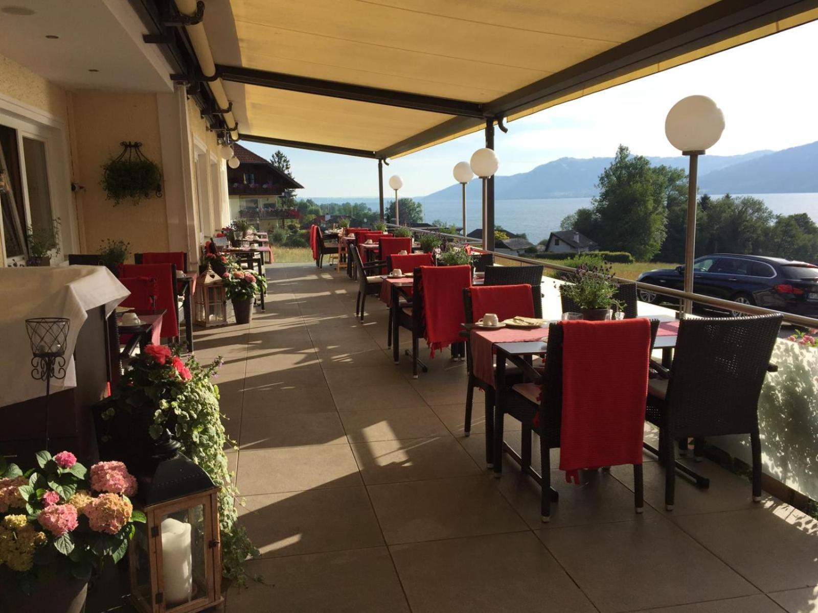 Hotel Schoenberger Nussdorf am Attersee Kültér fotó
