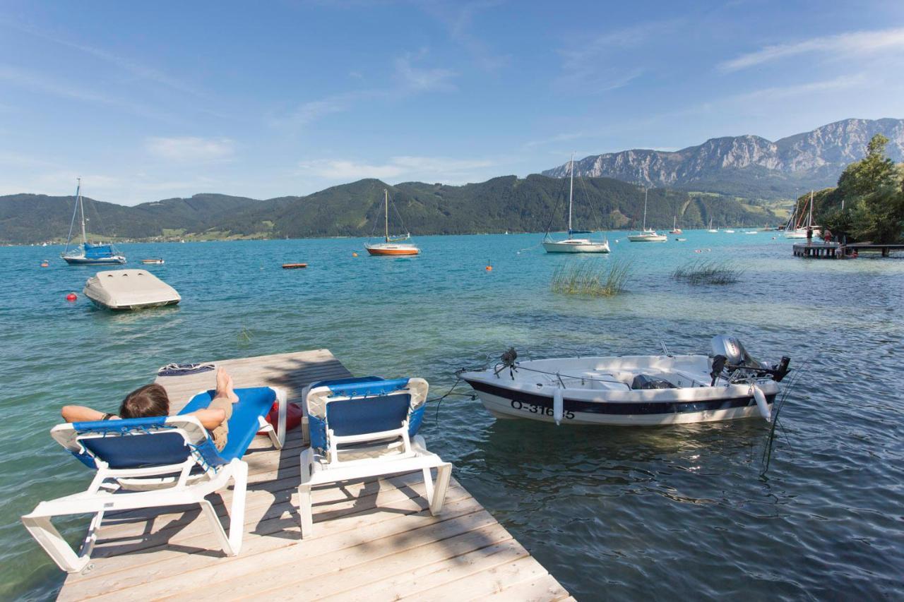 Hotel Schoenberger Nussdorf am Attersee Kültér fotó